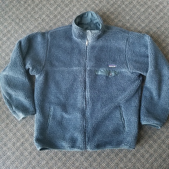 Patagonia reversible fleece jacket Clearance
